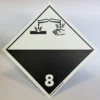 Foto frontal de cartel clase 8 como riesgo secundario