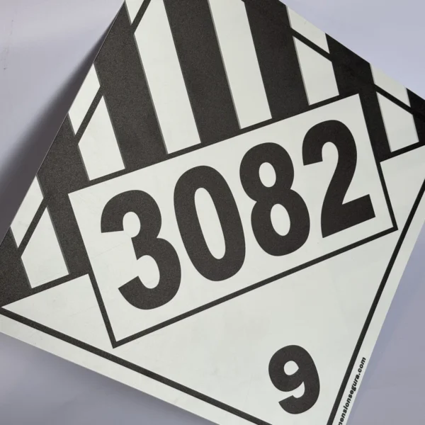 clase9-UN3082-lateral Cartel Clase 9 - Misceláneos