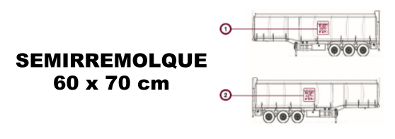 medidas QR para semirremolque