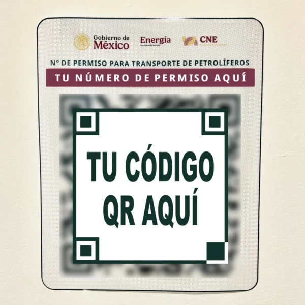 qr-petroliferos-frontal-light Balizado QR personalizable petrolíferos, foto frontal