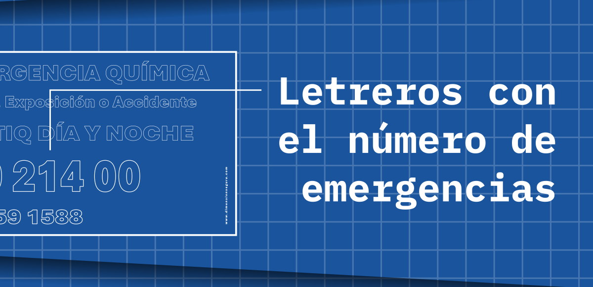Dibujo industrial de letrero, con enlace para leer