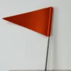 Foto real (no IA) de banderola para exceso de dimensiones